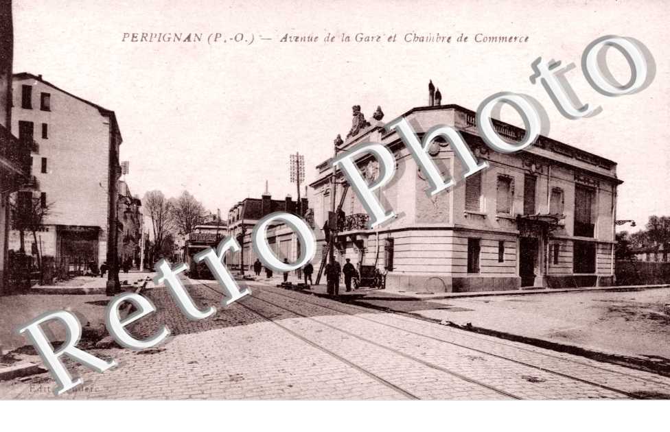 Avenue de la Gare et Chambre de Commerce