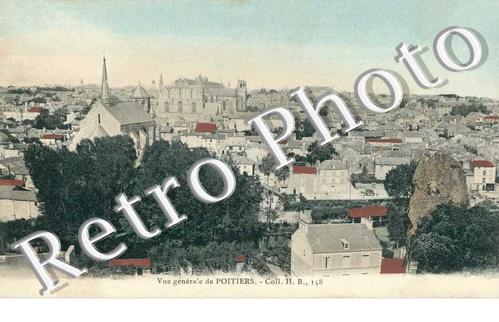Vue Generale de Poitiers