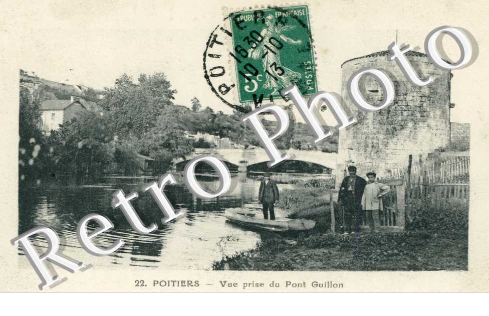 Vue prise du Pont Guillon