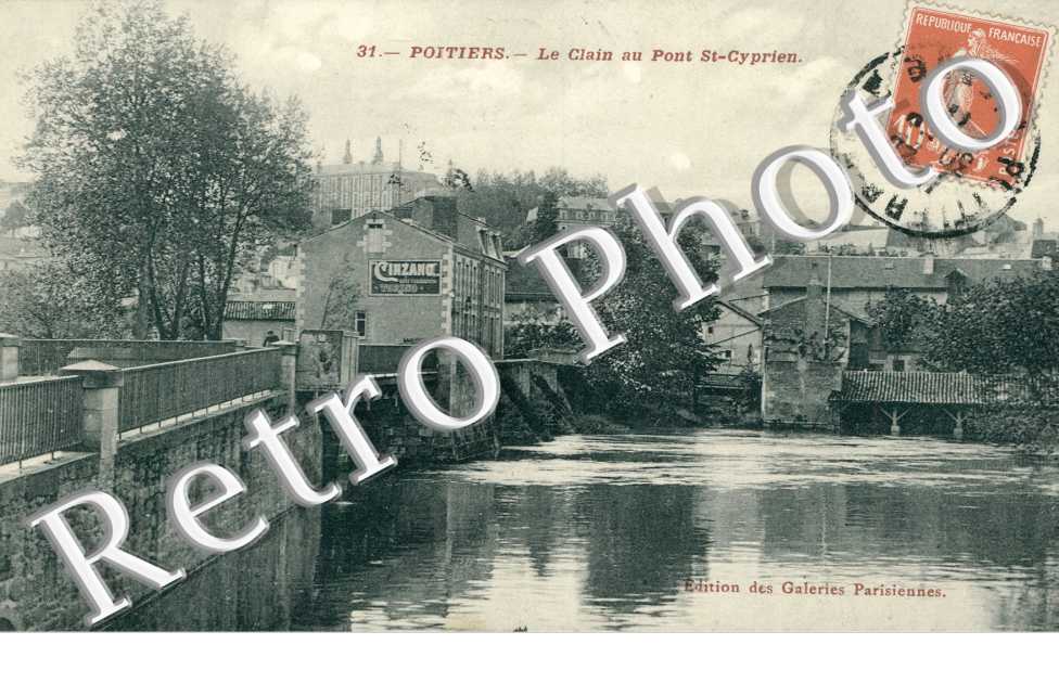 le Clain au Pont Saint-Cyprien