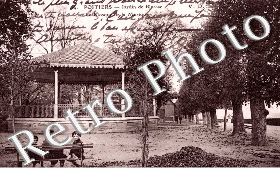 Jardin de Blossac - kiosque de la musique