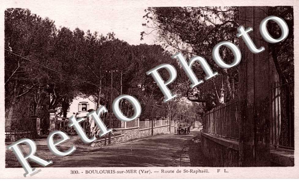 Boulouris - Route de Saint Raphaël