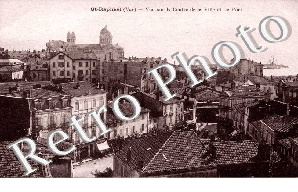 vue sur le centre de la Ville et le Port