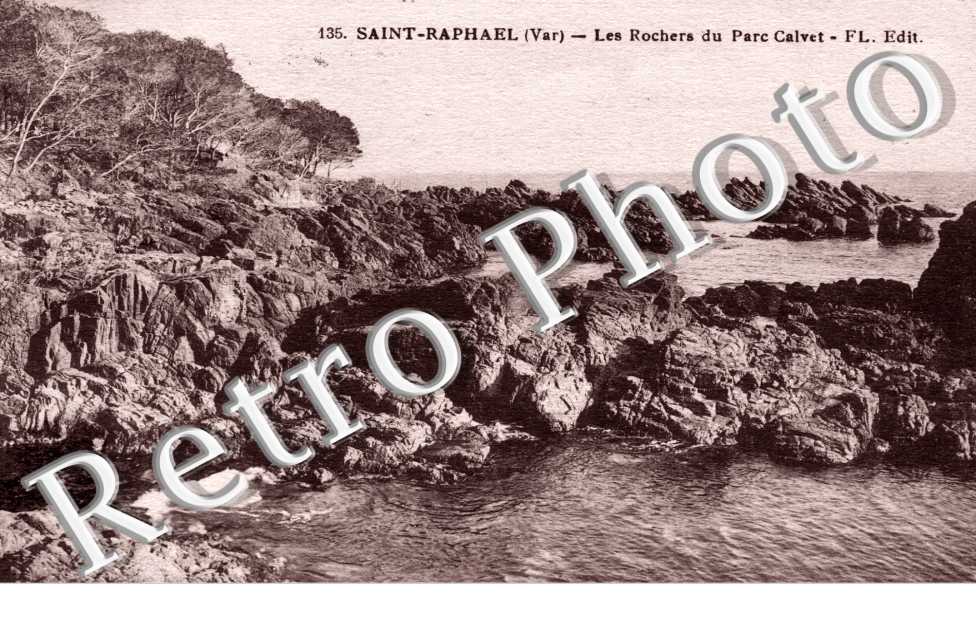 les rochers du parc Calvet