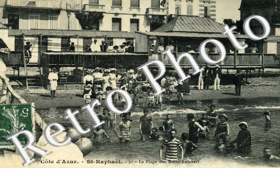 la plage des Bains Lambert
