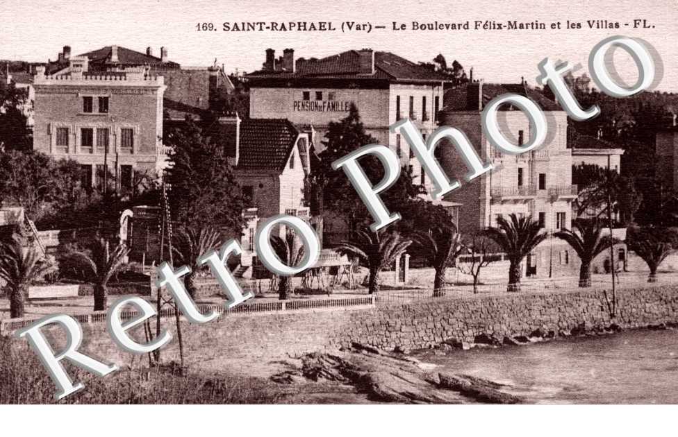 Boulevard Felix-Martin et les villas