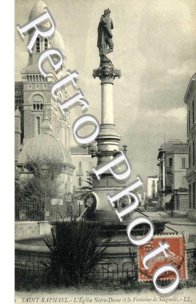 Eglise notre dame et la Fontaine de Siagnole