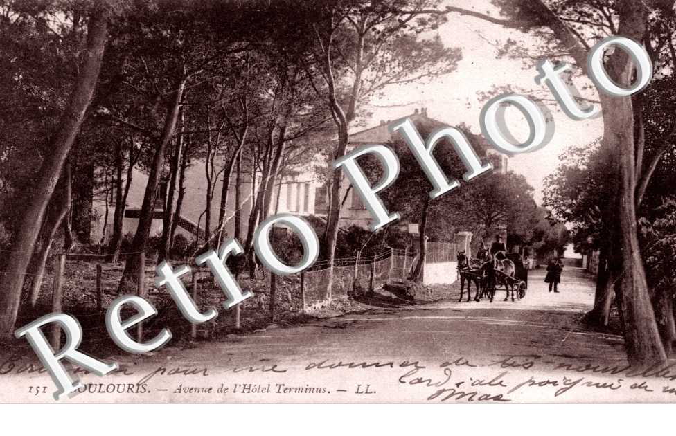 Boulouris - avenue de l'hotel terminus