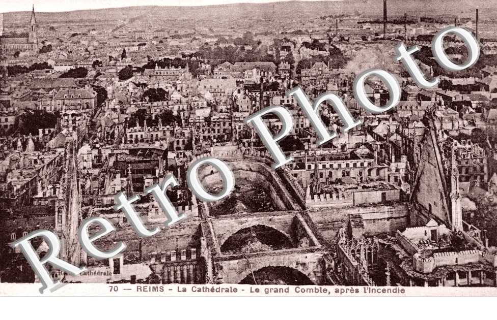 Cathedrale, le Grand Combe apres l'incendie