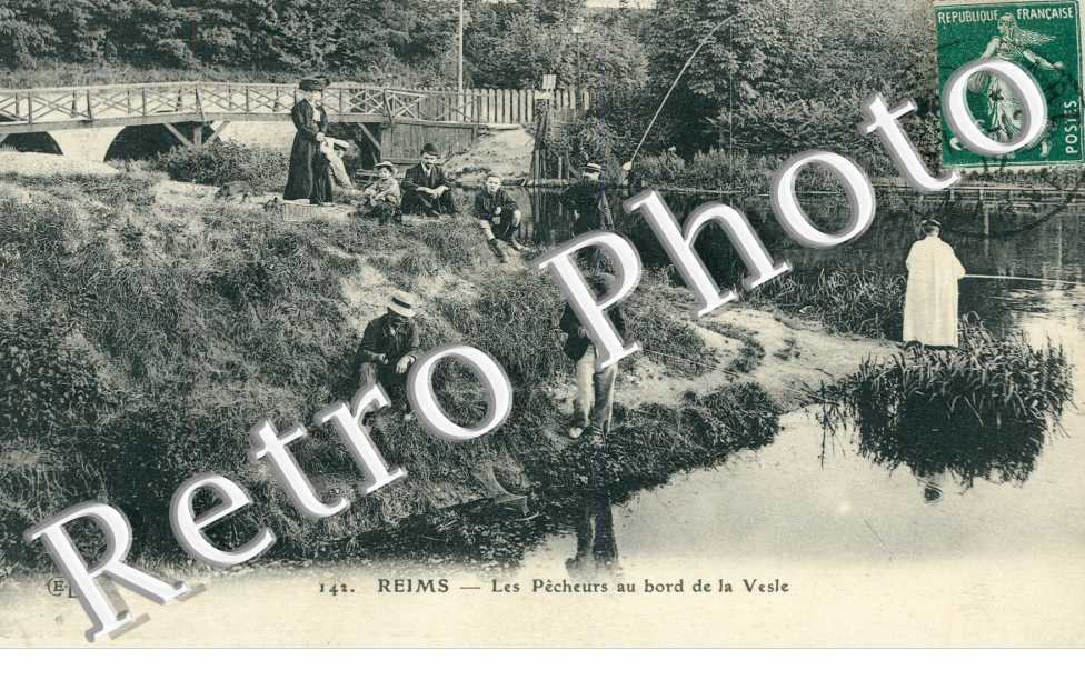 Les Pecheurs au bord de la Vesle