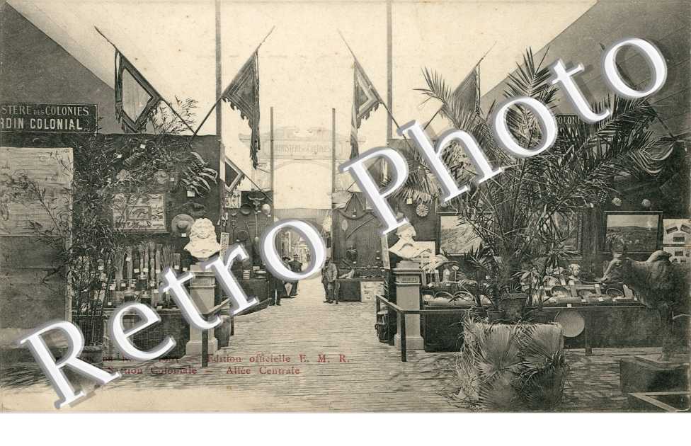 Exposition, section coloniale