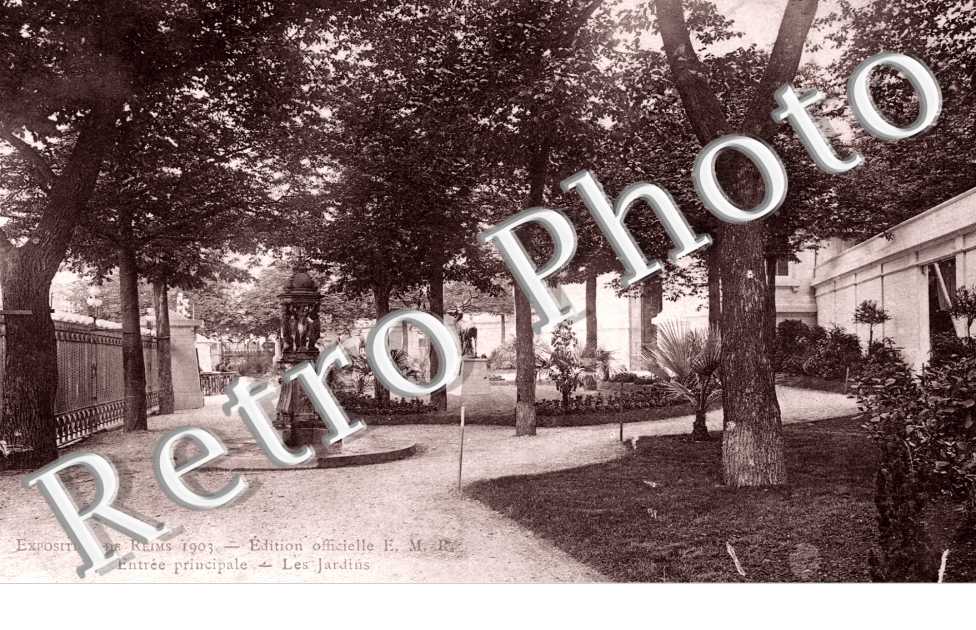 Exposition 1903, les jardins