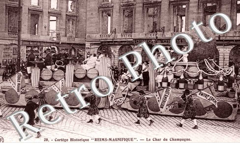 Char du Champagne, cortege