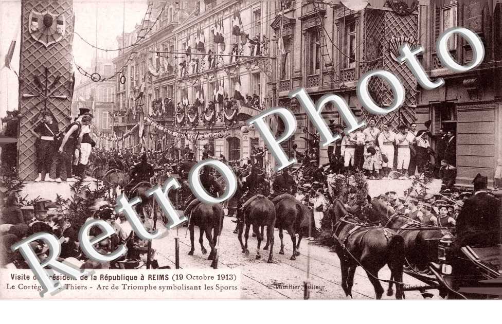 Cortege Rue Thiers, 1913