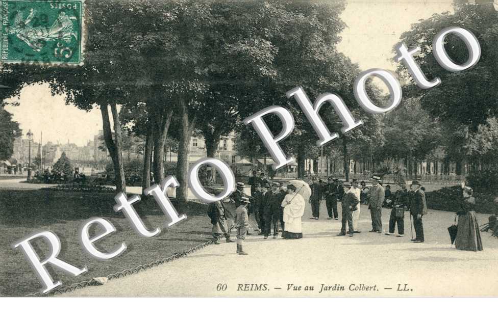 vue au Jardin Colbert