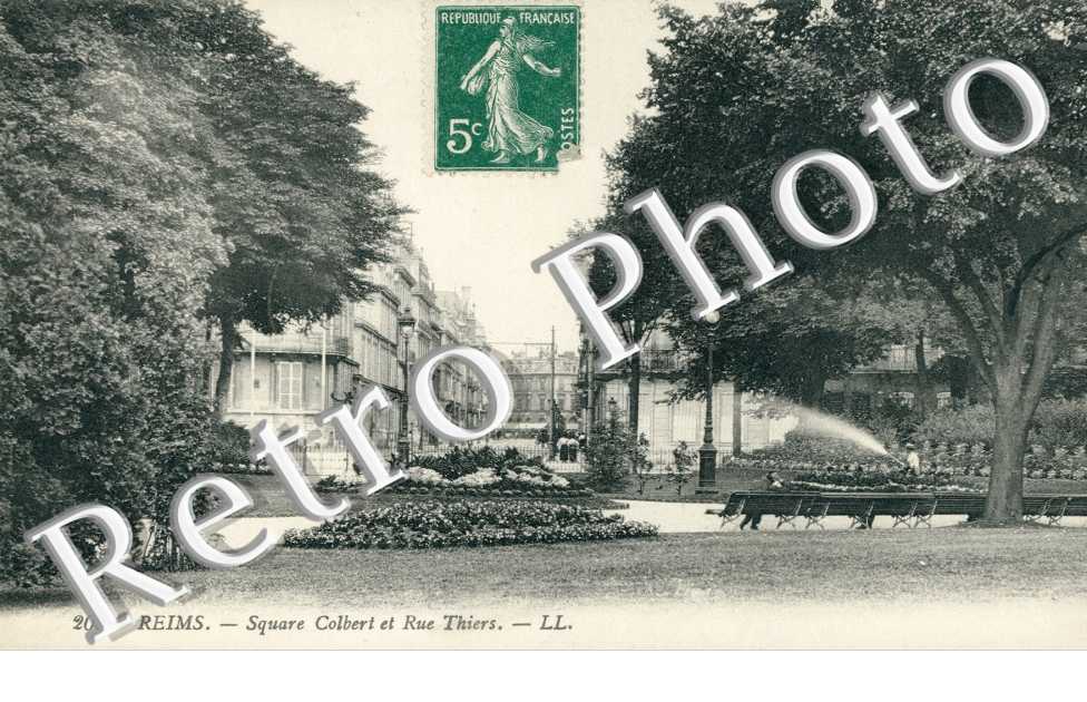 Square Colbert et Rue Thiers