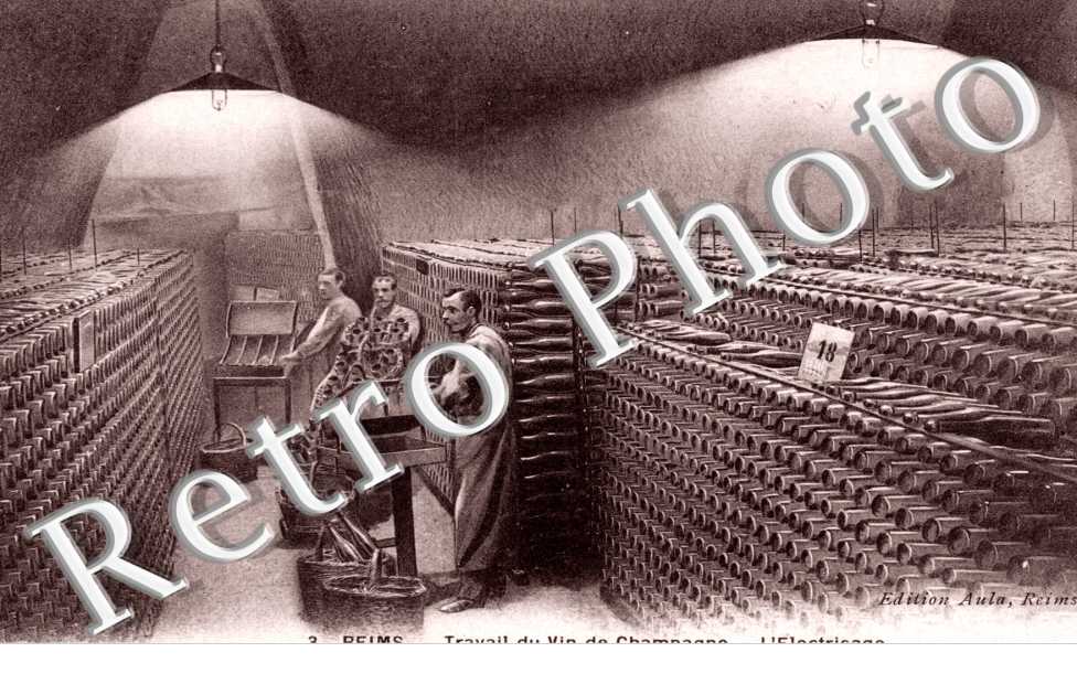 Travail du Vin de Champagne, Electrisage