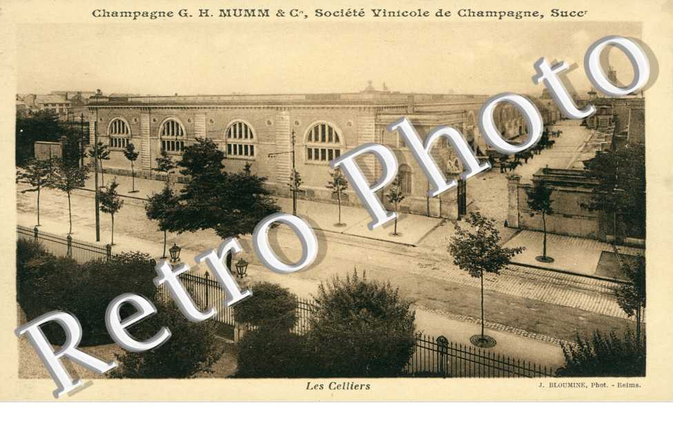 Champagne G. H. Mumm, les Celliers