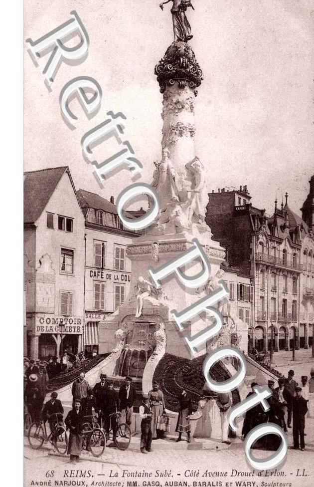 La fontaine Sube Cote avenue Drouet d'Erlon