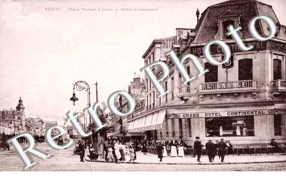 La Place Drouet et Hotel Contentinal