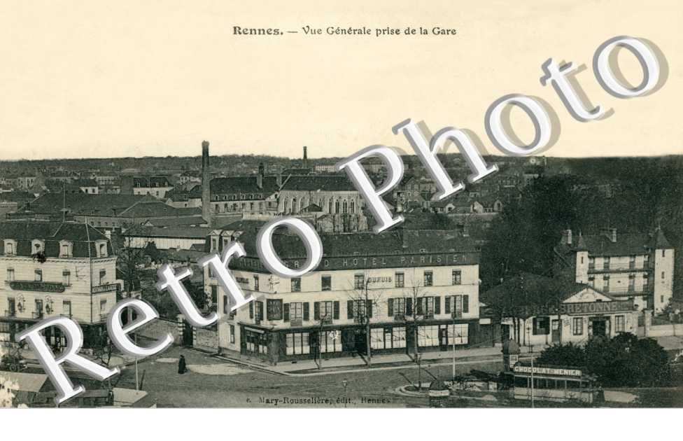vue generale prise de la gare
