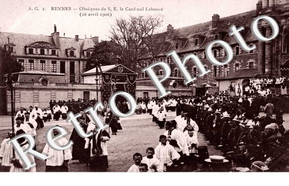 obseques du Cardinal Laboure le 26 avril 1906