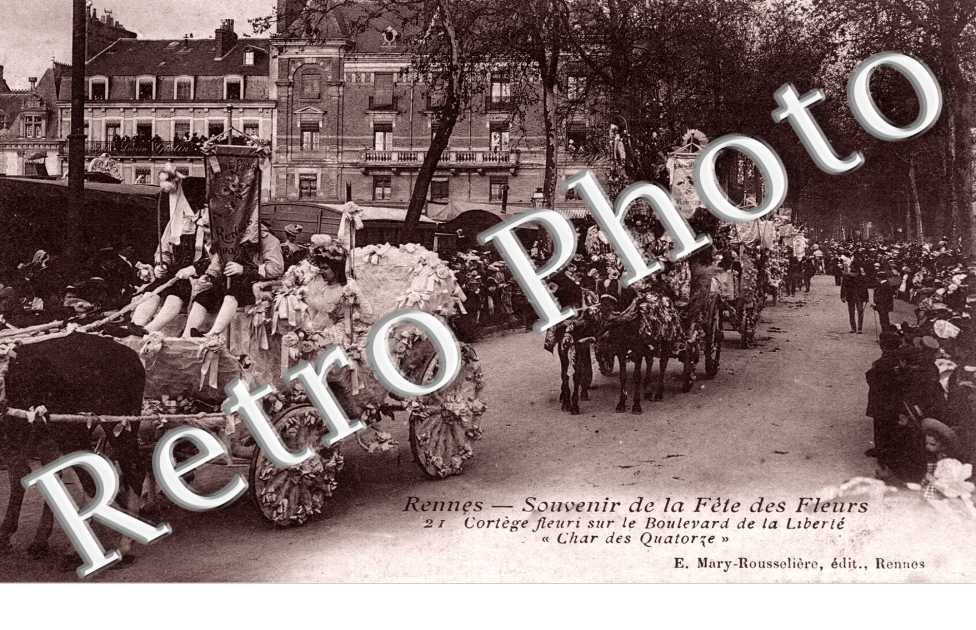 Fete des fleurs Boulevard de la Liberte
