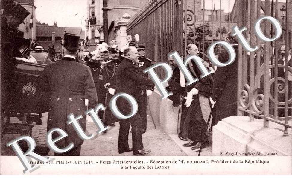 fete presidentielle, reception de M.Poincare