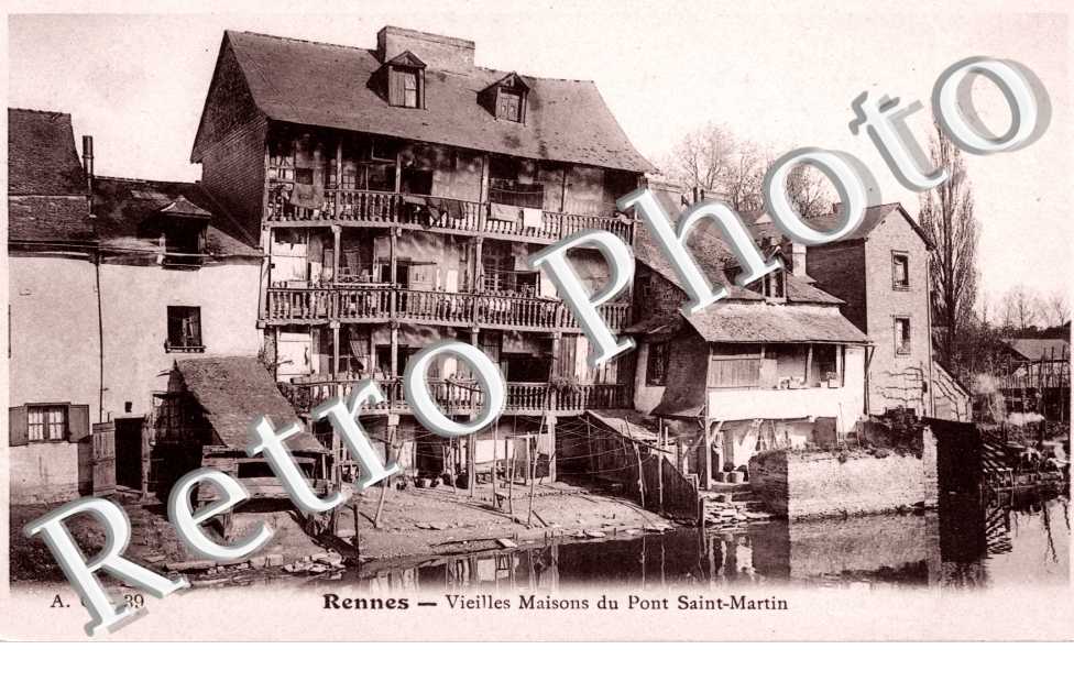 Vieilles maisons du Pont Saint Martin