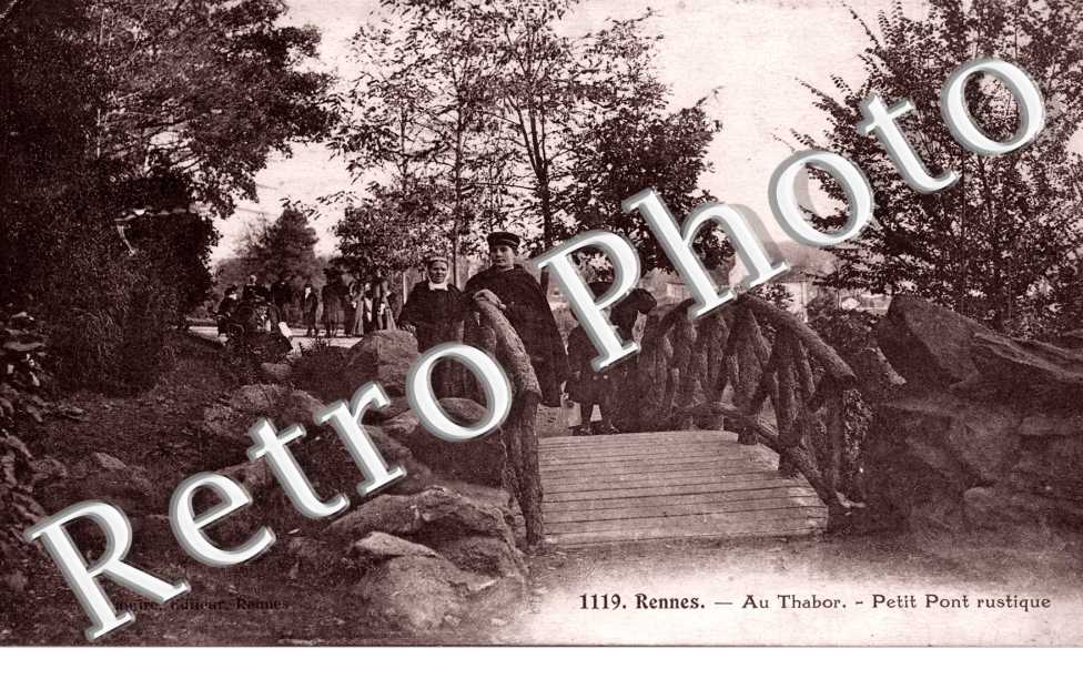 Au Thabor Petit pont rustique