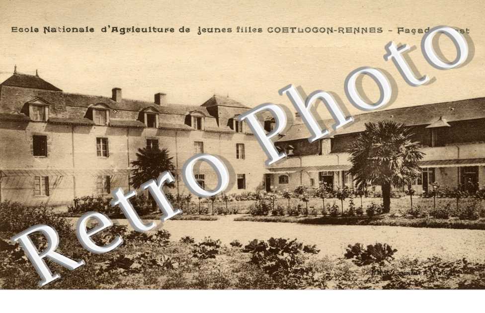 l'ecole d'agriculture  d'agriculture  de jeunes filles Coetlogon