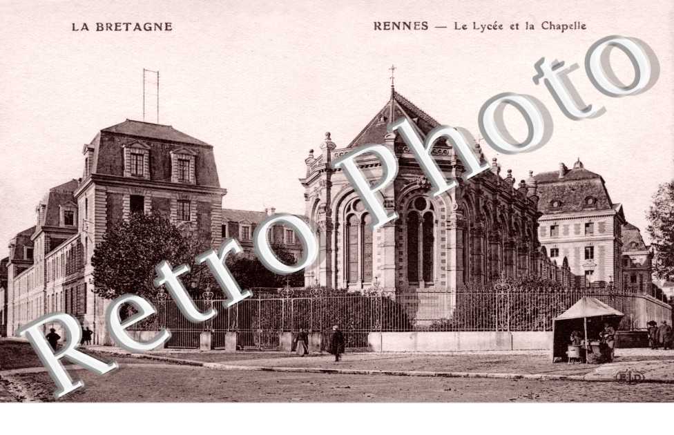 Le lycee et la chapelle