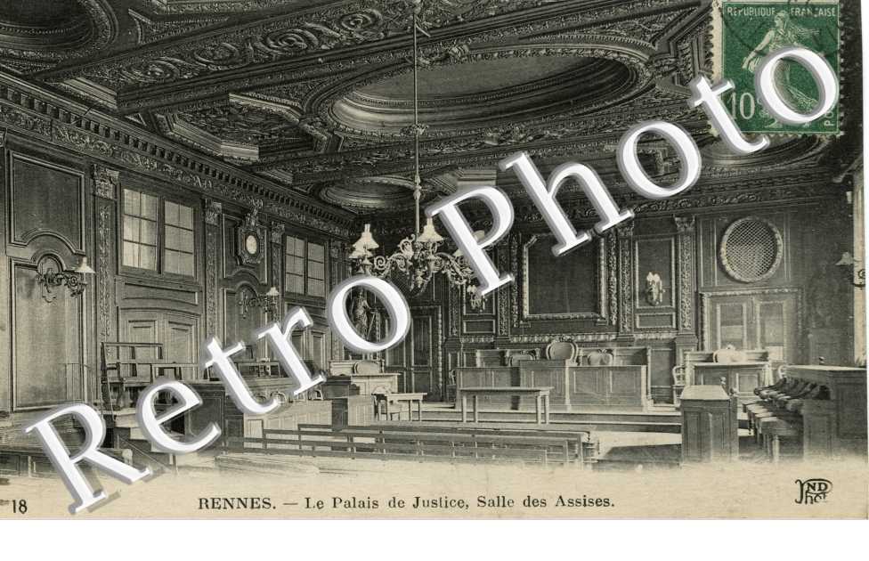 le palais de Justice Salle des Assises