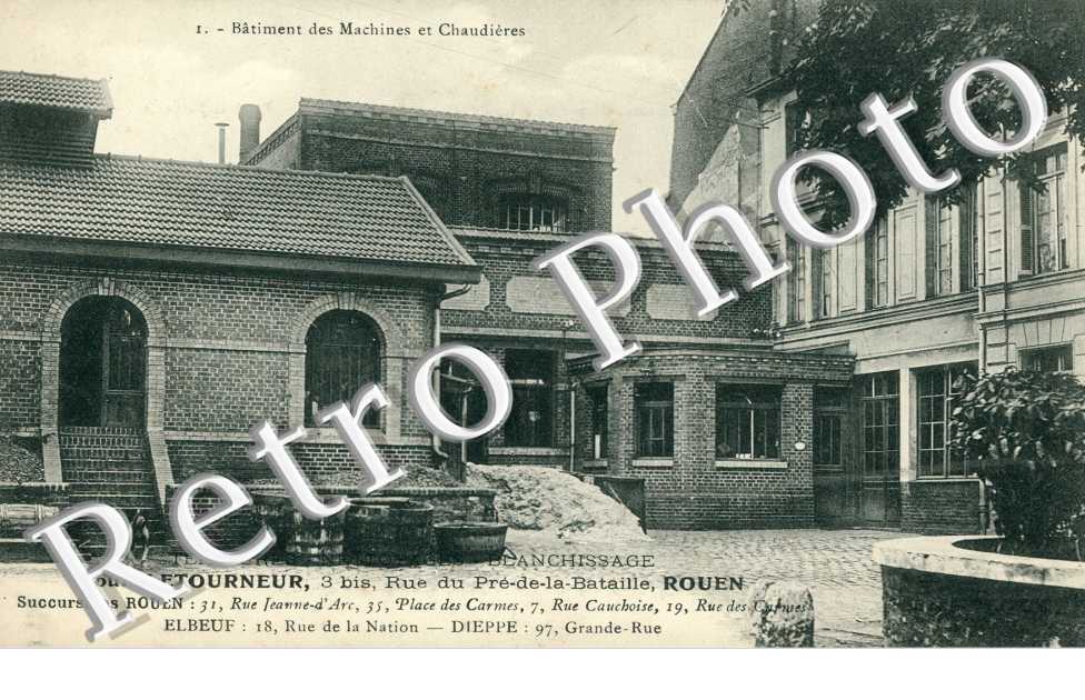 Louis Letourneur - Batiment des Machines et Chaudières - 3bis rue du Pré-de-la-Bataille