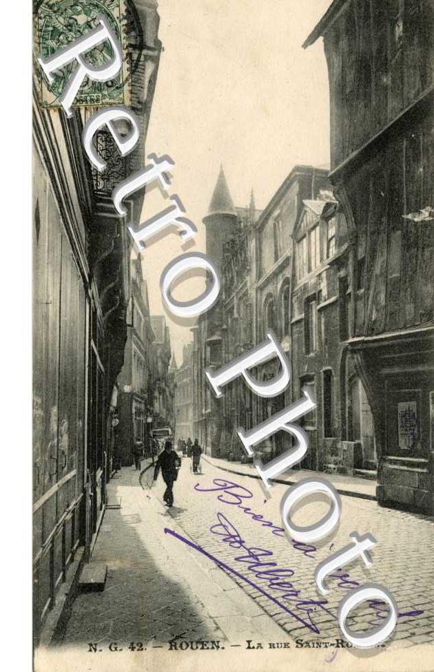 La rue Saint Romain