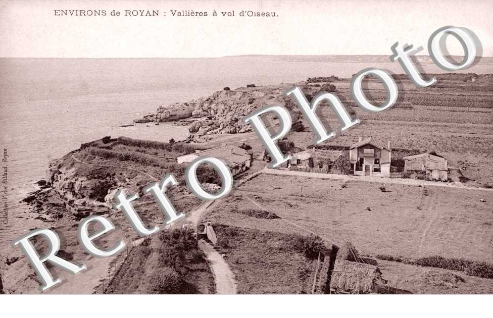 Vallieres a vol d'oiseau
