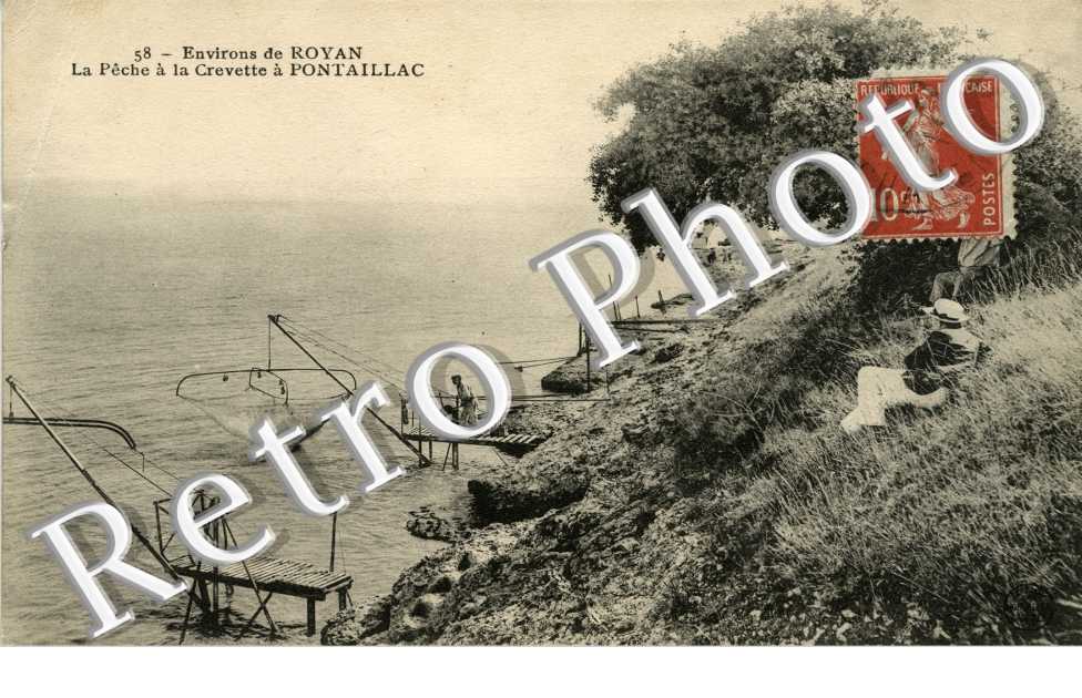 Pontaillac - peche a la crevette