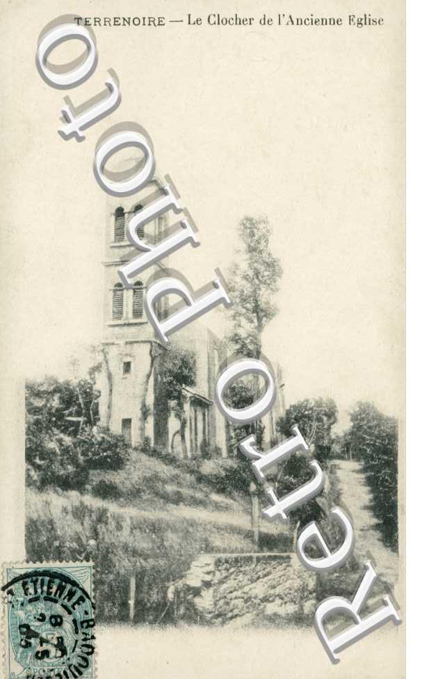 Terrenoire, le Clocher de l'Ancienne Eglise