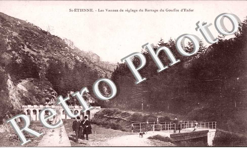 Les Vannes de reglage du Barrage du Gouffre d'Enfer