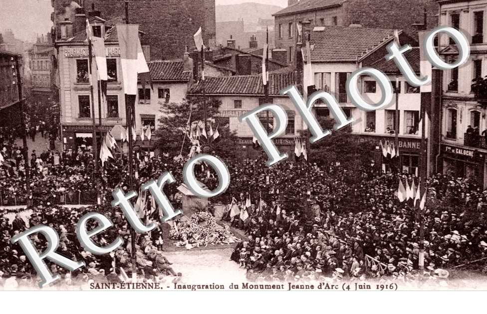 Inauguration du Monument Jeanne d'Arc, 4 juin 1916