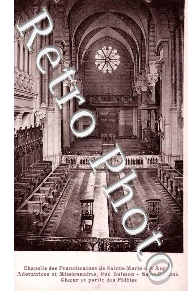 Intérieur de la Chapelle des Franciscaines