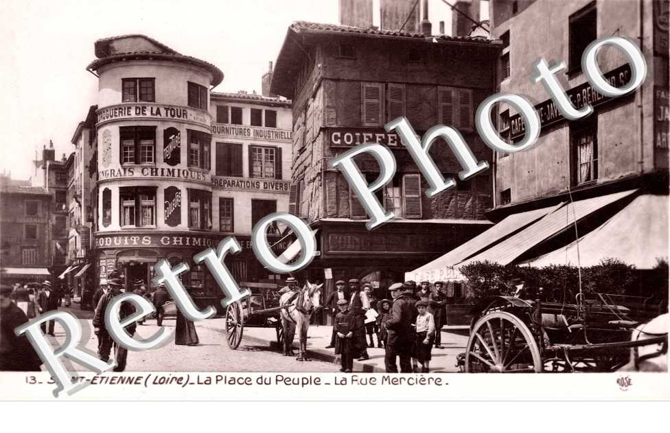 La Place du Peuple, la Rue Merciere