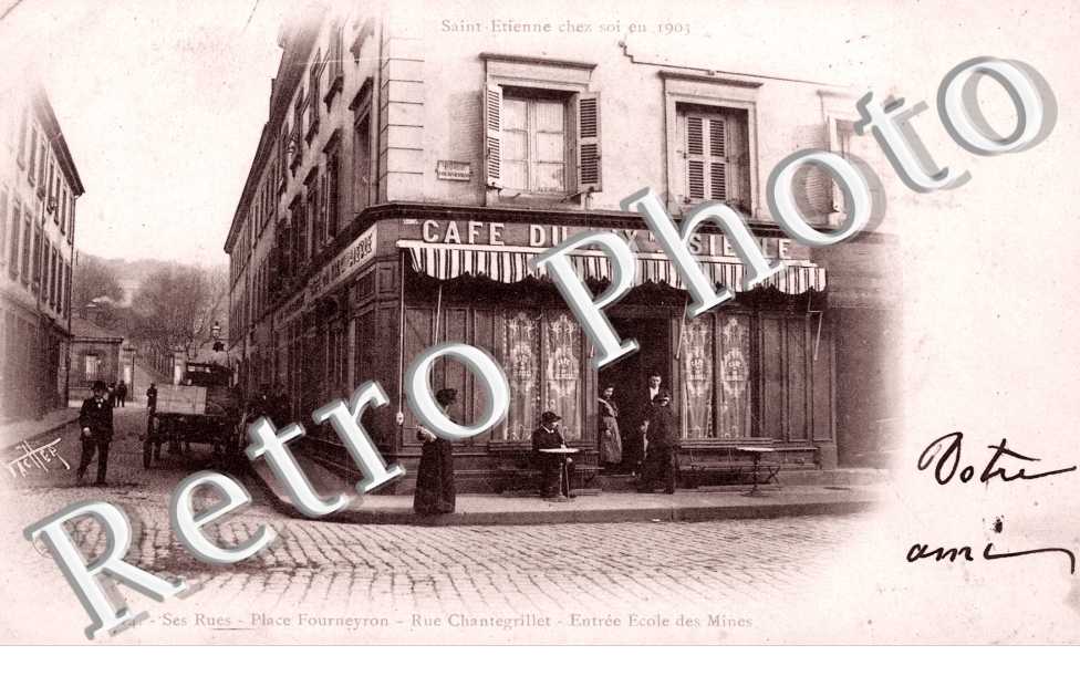 Place Fourneyron, Rue Chantegrillet