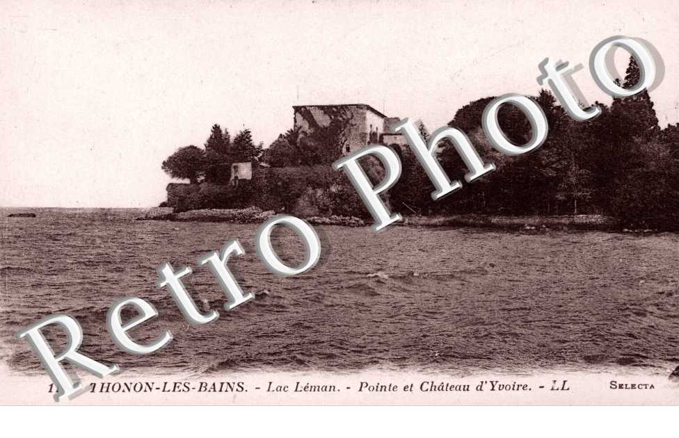 Le Lac Leman, Pointe et Chateau d'Yvoire