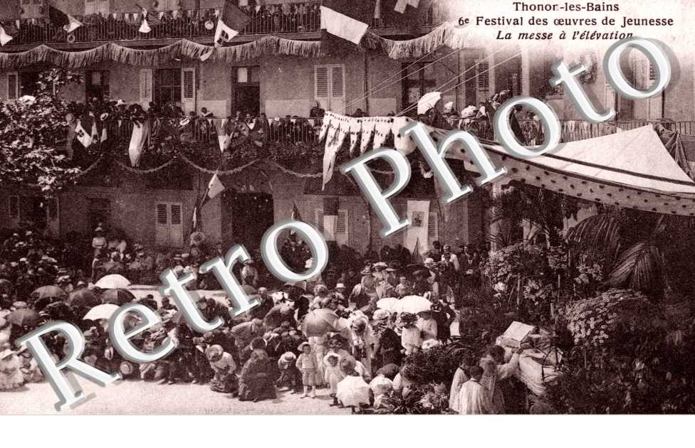 Festival des Oeuvres de Jeunesse, la Messe a l'elevation