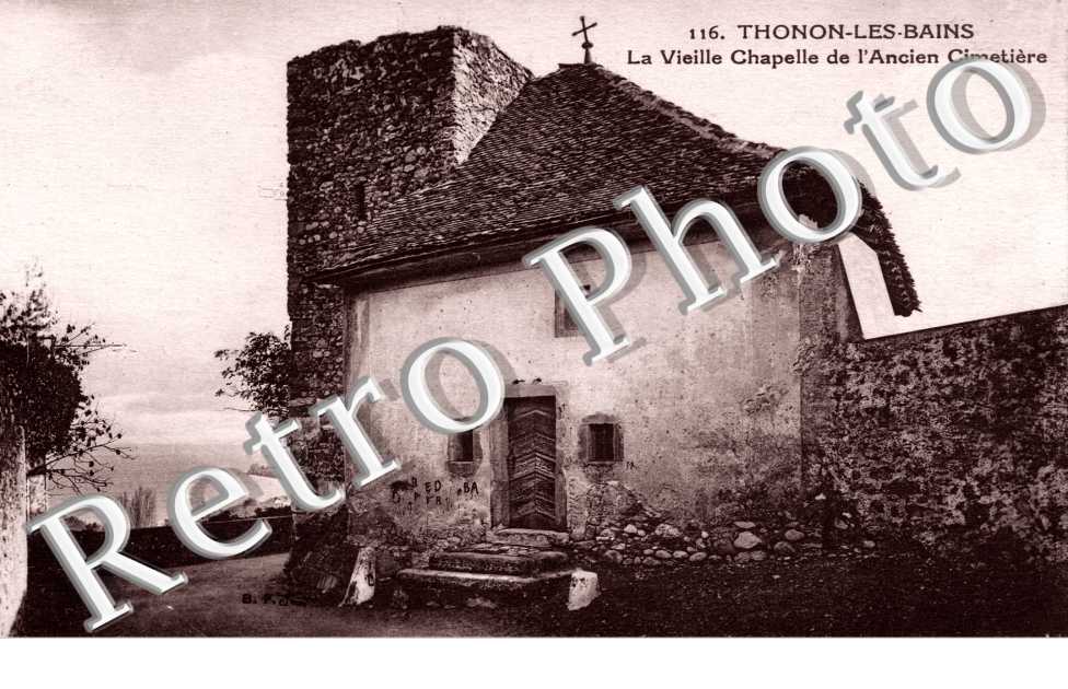 La vieille chapelle de l'ancien cimetiere