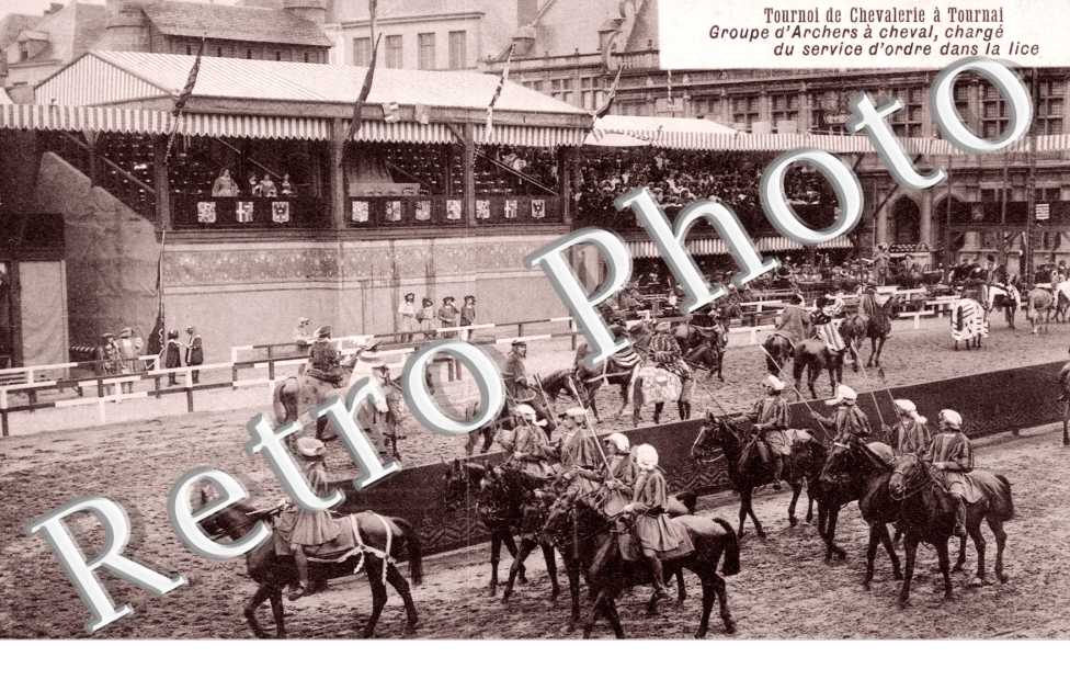 Tournoi de Chevalerie - Groupe d'Archers Cheval