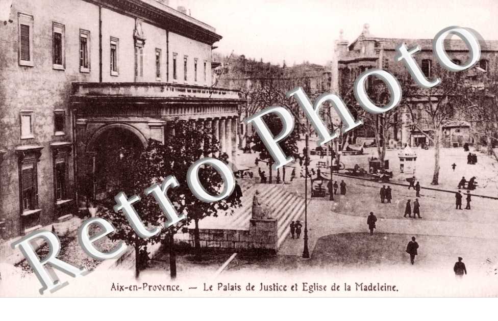 le palais de Justice et eglise de la Madeleine
