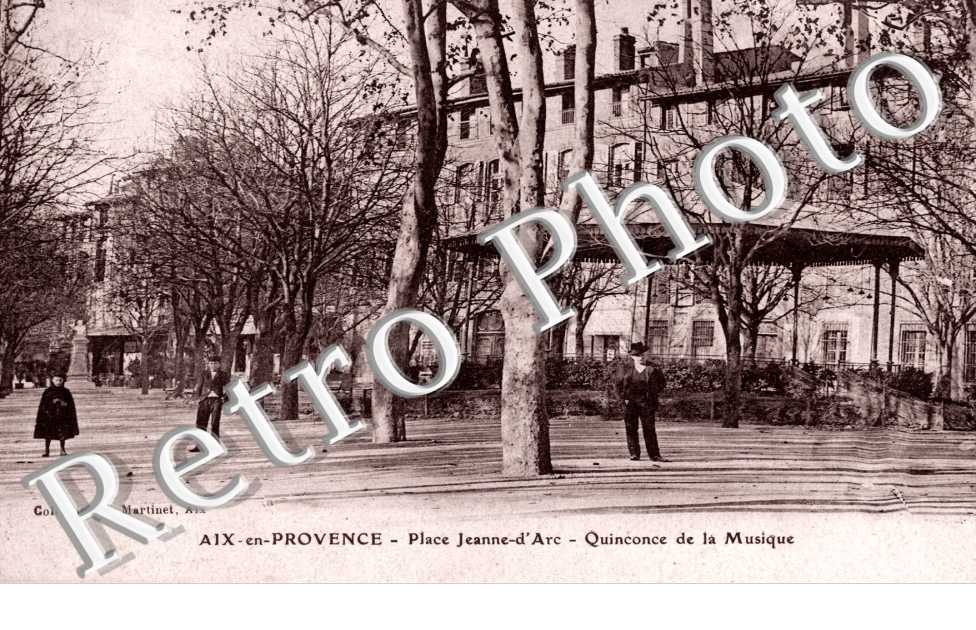 place Jeanne D'arc - Quinconce de la musique