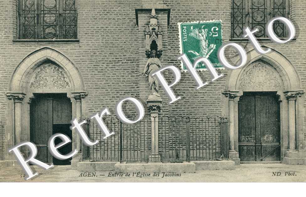 Entree de l'Eglise des Jacobins